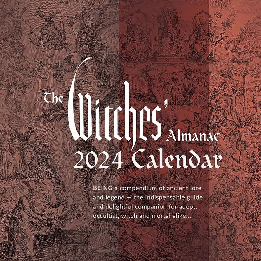 The Witches' Almanac 2024 Wall Calendar Just Witchy's