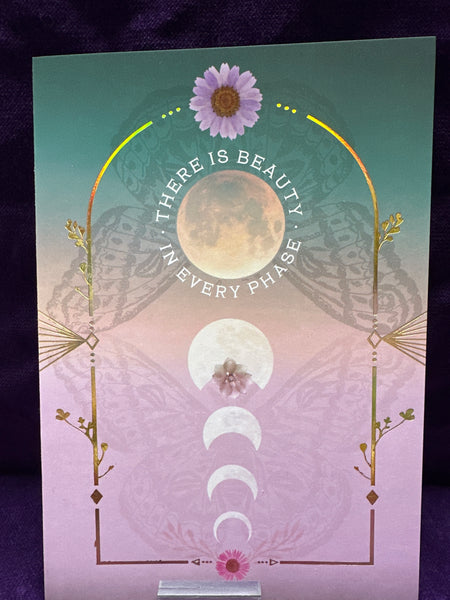 Friendship Moon phase Greeting Card
