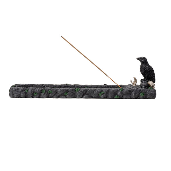 Raven Incense Holder
