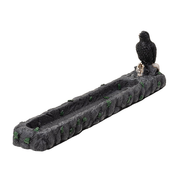 Raven Incense Holder