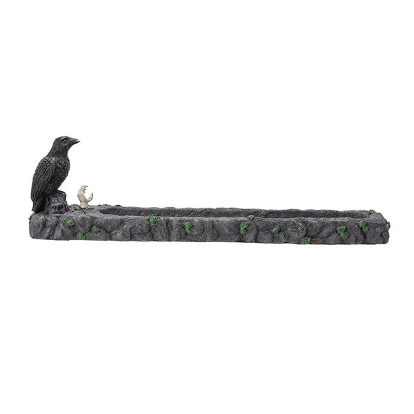 Raven Incense Holder