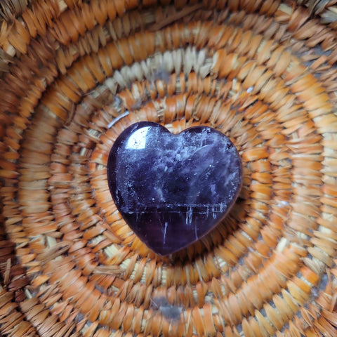 Amethyst Heart