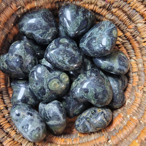 Kambaba Jasper Heart