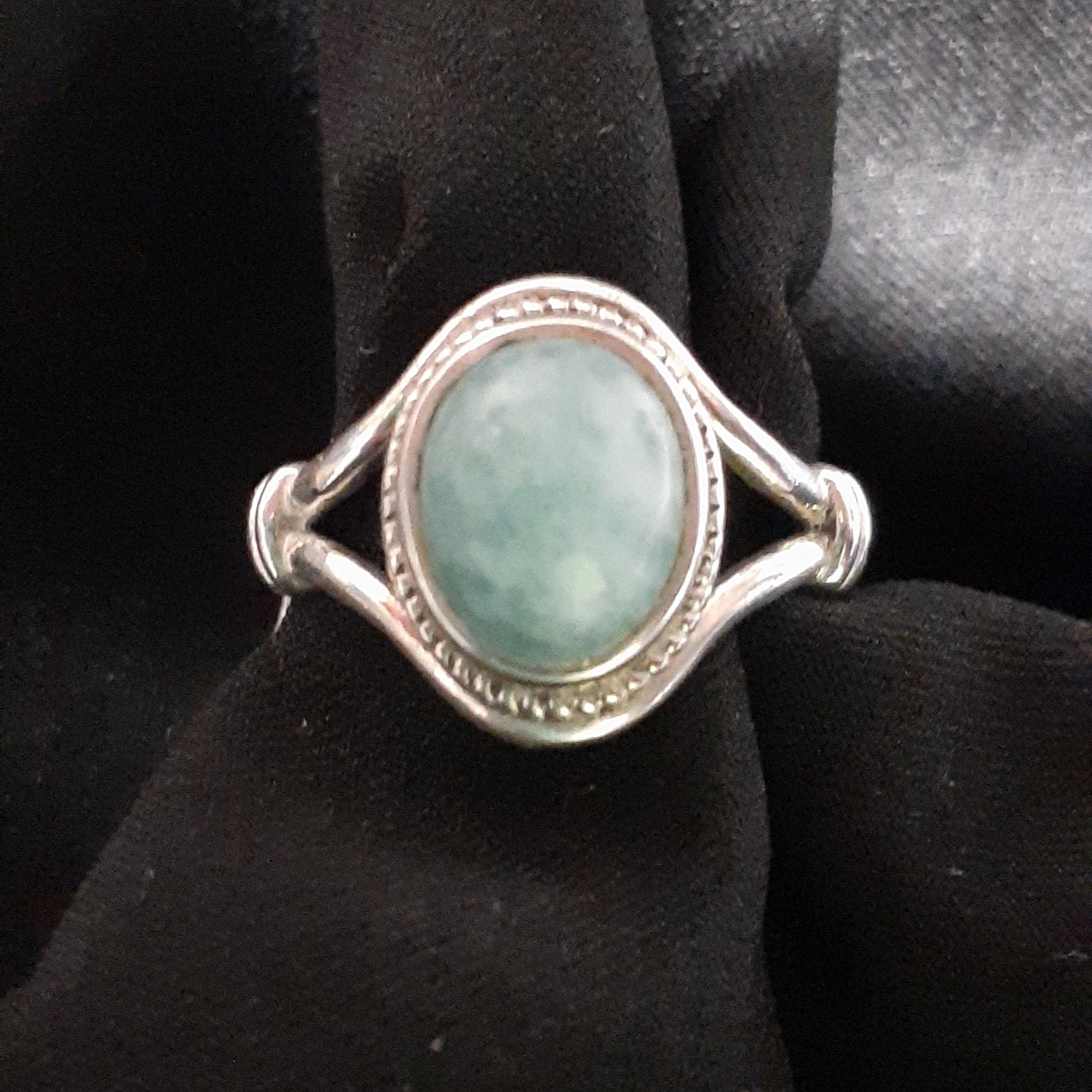 Amazonite Oval Ring