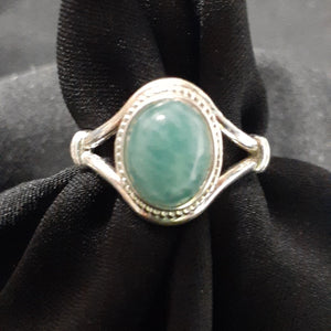 Amazonite Oval Ring