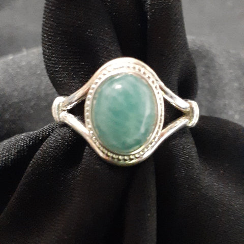 Amazonite Oval Ring