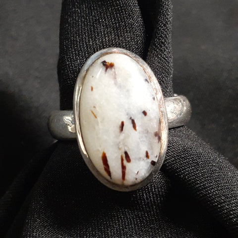 Astrophyllite Oval Ring