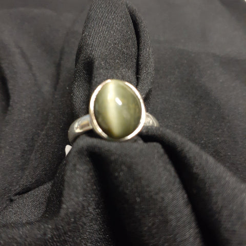Cats Eye Oval Ring