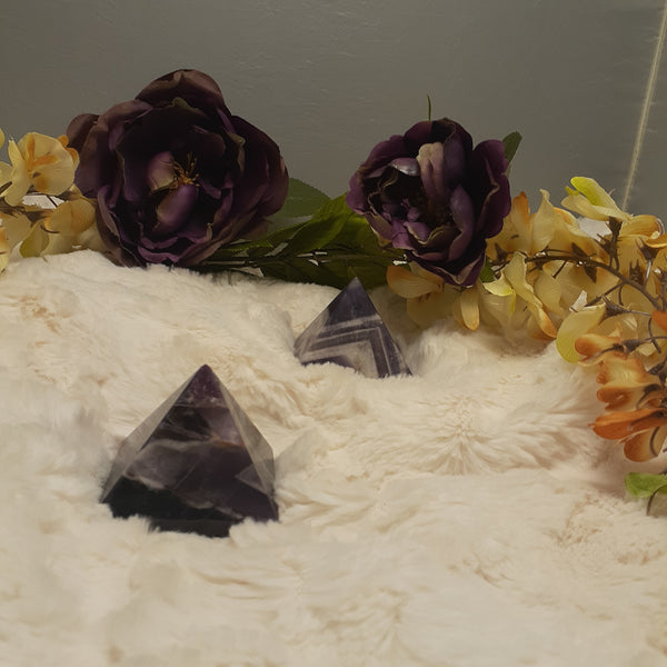 Amethyst Stone Pyramid