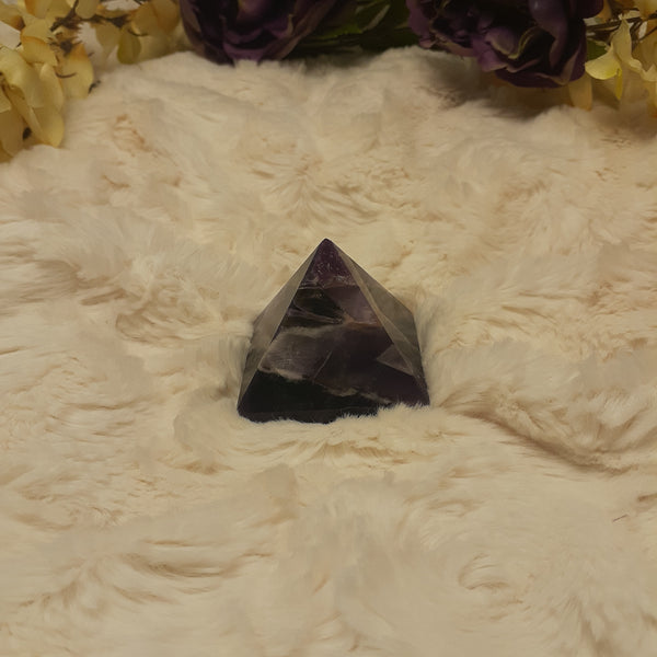 Amethyst Stone Pyramid