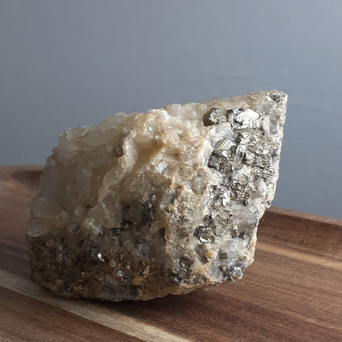 Pyrite and Fluorite Specimen