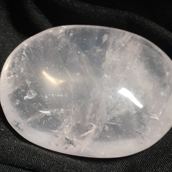 Rose Quartz Palm Stone Small