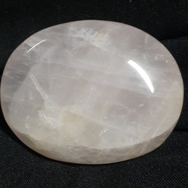 Rose Quartz Palm Stone Small