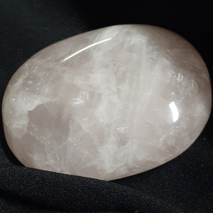 Rose Quartz Palm Stone Small