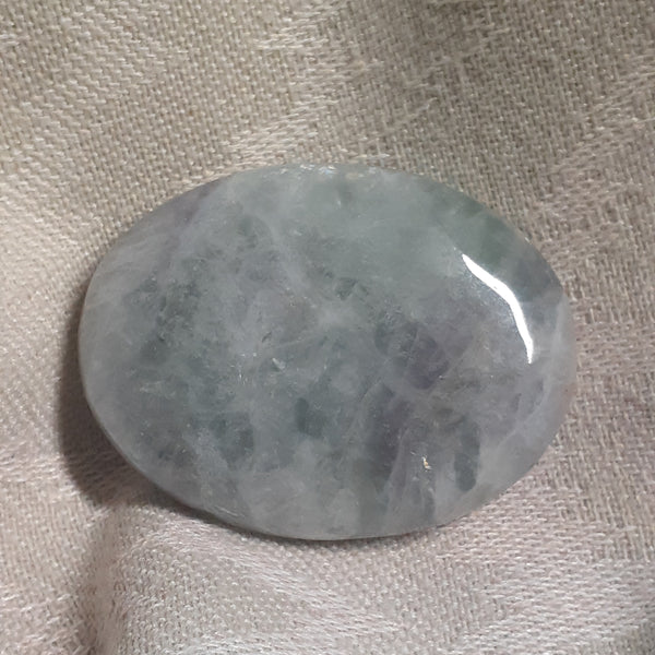 Rainbow Fluorite Palm Stone