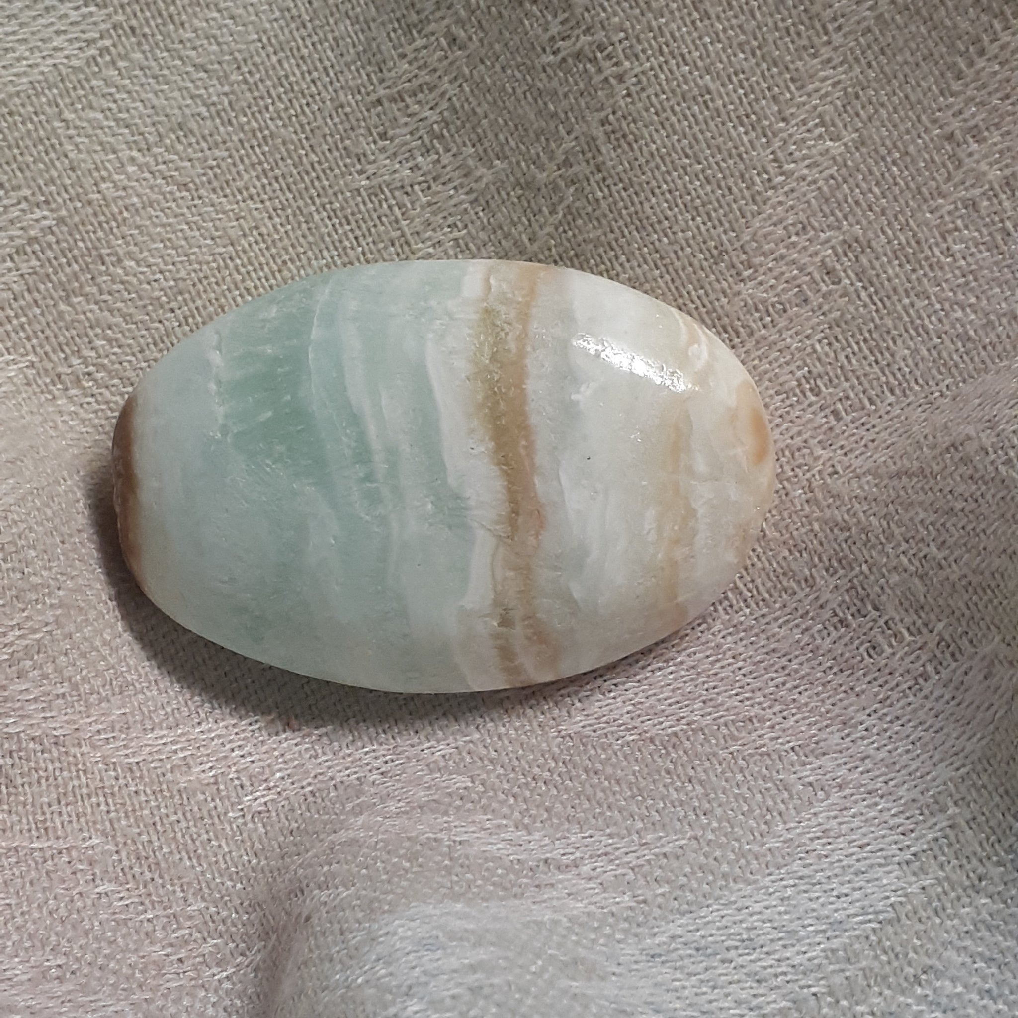 Caribbean Calcite Palm Stone