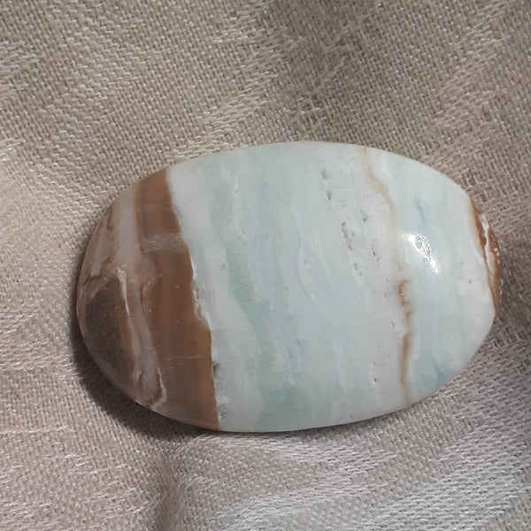 Caribbean Calcite Palm Stone