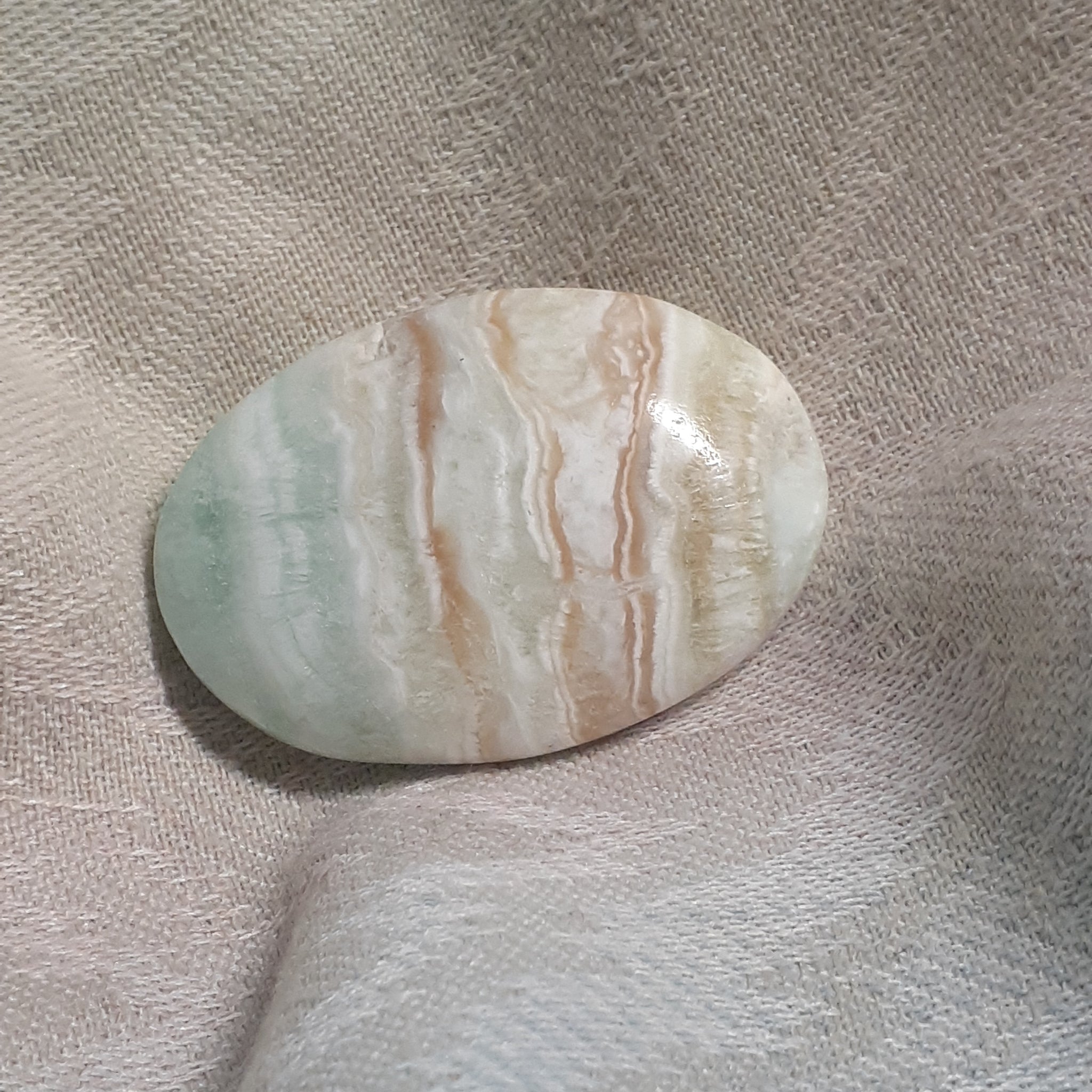 Caribbean Calcite Palm Stone