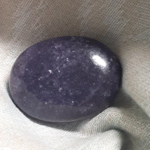 Lepidolite Palm Stone