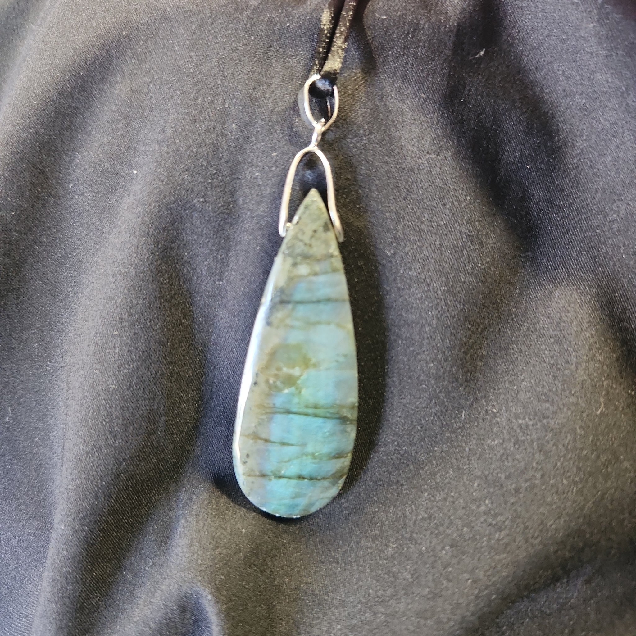 PPH Labradorite Teardrop Pendant