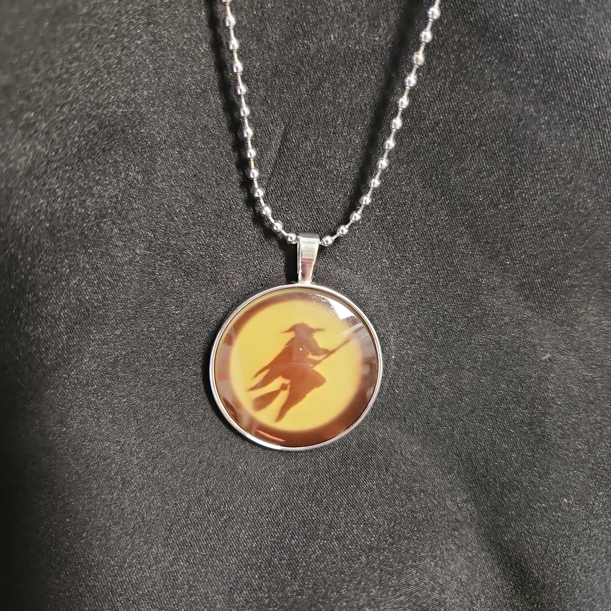 PPH Glowing Witch & Moon Necklace