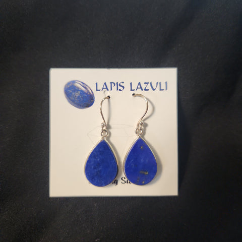 Lapis Lazuli Teardrop Earring