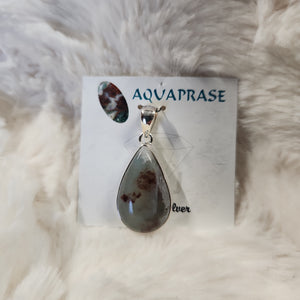 Aquaprase Teardrop Pendant