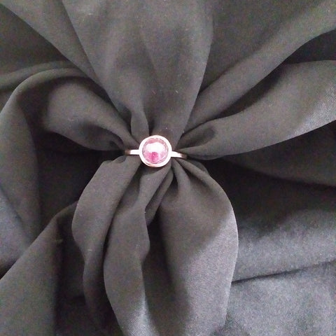 Ruby Vermeil Rose Gold Ring
