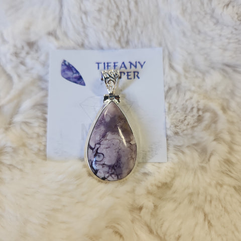 Tiffany Jasper Teardrop Pendant