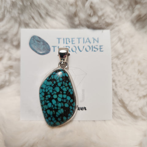 Tibetian Turquoise Pendant
