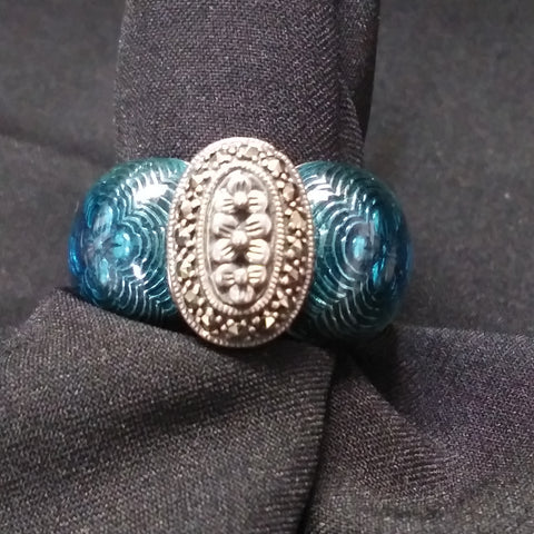 Cubic Zirconia Ring Hand Bead Set