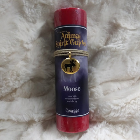 Moose Animal Spirit Guide Candle