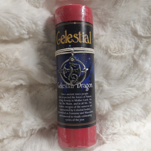 Celestial  Dragon Celestial Pendant Candle