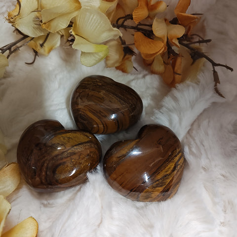Tigers Eye Heart