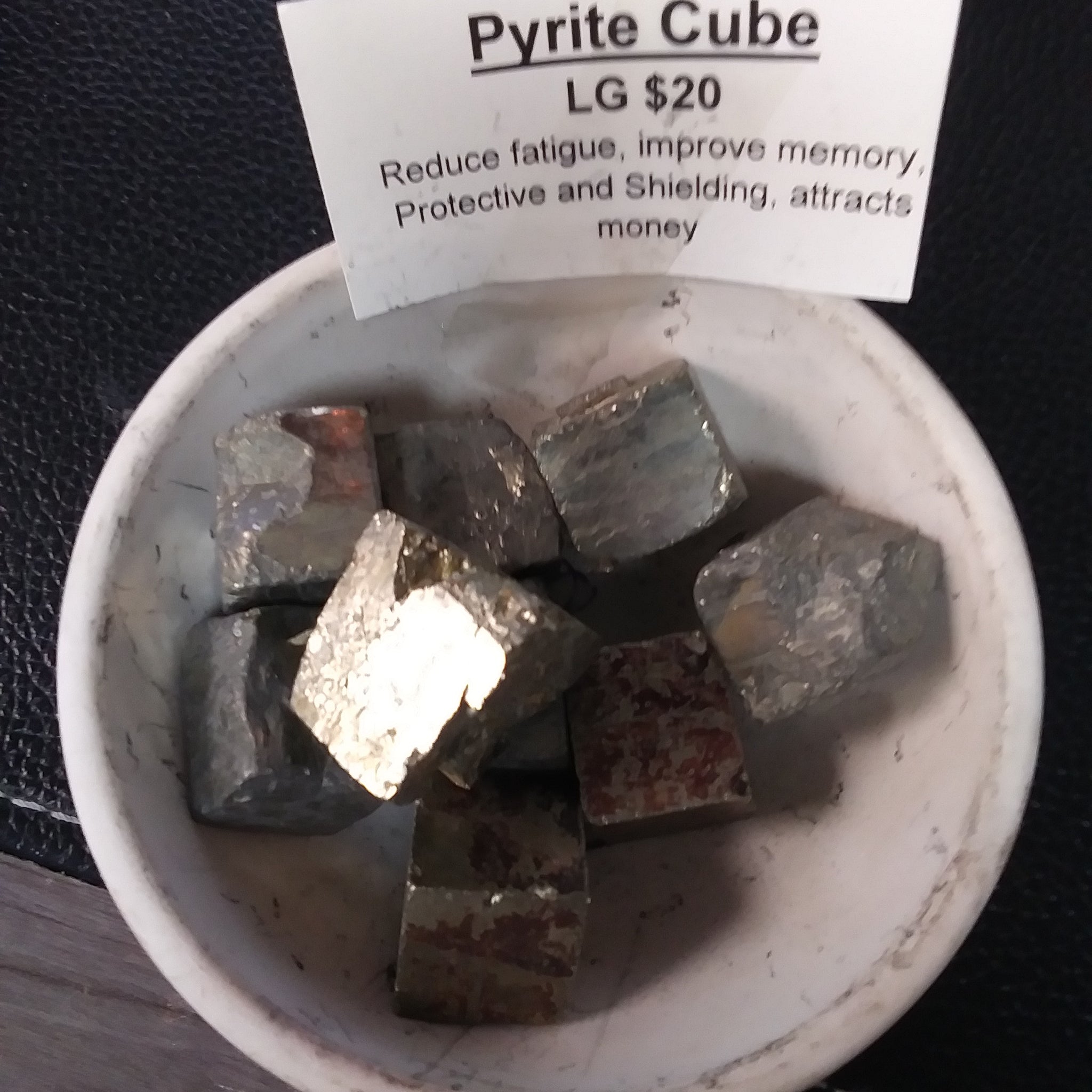 Pyrite Cube Rough Raw LG