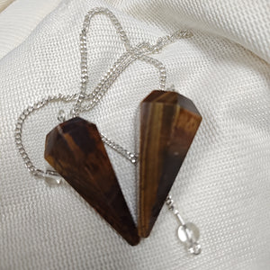 Tigers Eye Pendulum