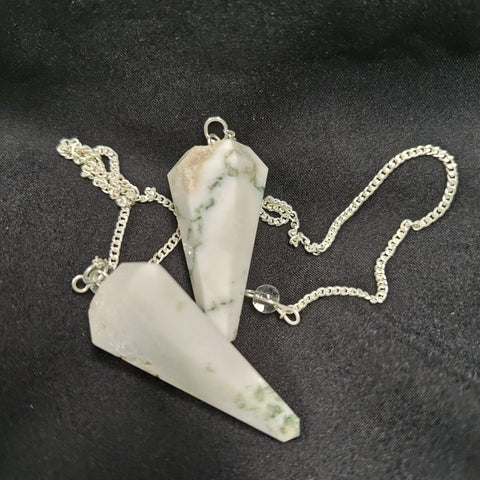 Tree Agate Pendulum