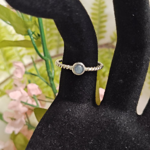 Labradorite Ring Round