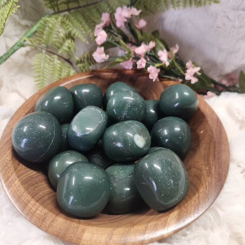 Jade Green Tumbled Large