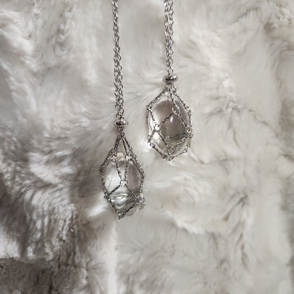 Chain Cage Silver LG
