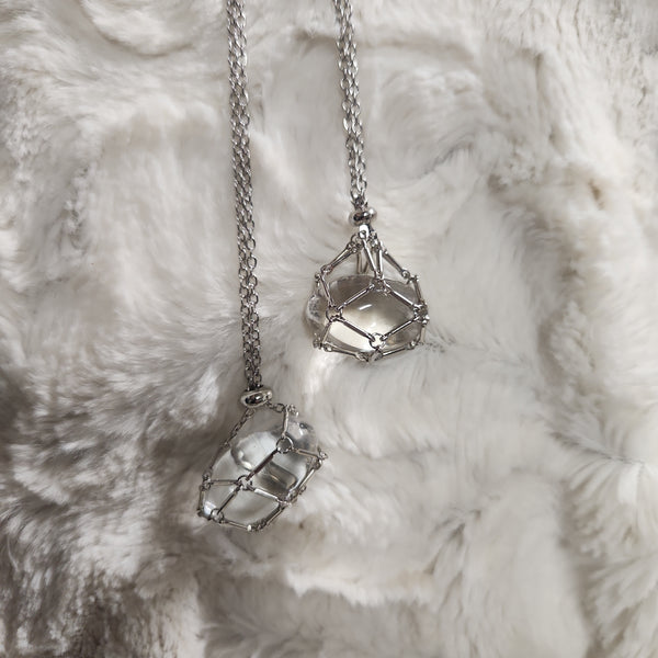 Chain Cage Silver LG