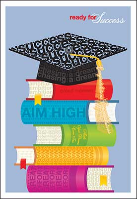 Graduation Card Success Graduation Card ready for Success – Just Witchy's