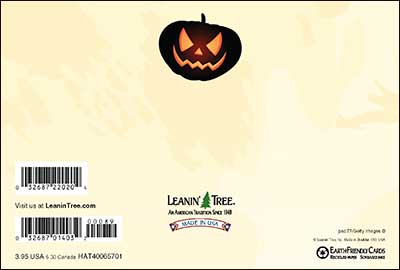 Halloween Card Children trick or treating in the moonlight Card