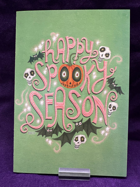 Halloween Greeting Card