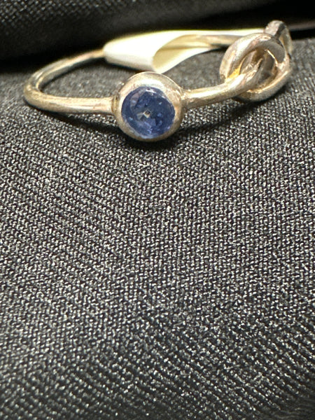 Blue Tourmaline Ring
