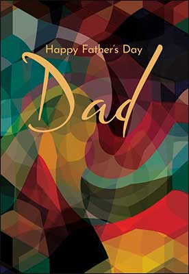 Fathers Day Card Dad Thinking of you with love today