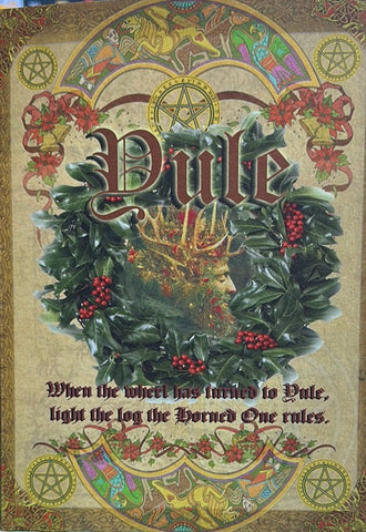 Yule Christmas Greeting Card