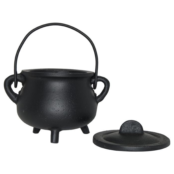 Cast Iron Cauldron Pot Belly 4.5 Inch