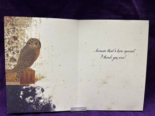 Greeting Card Owl