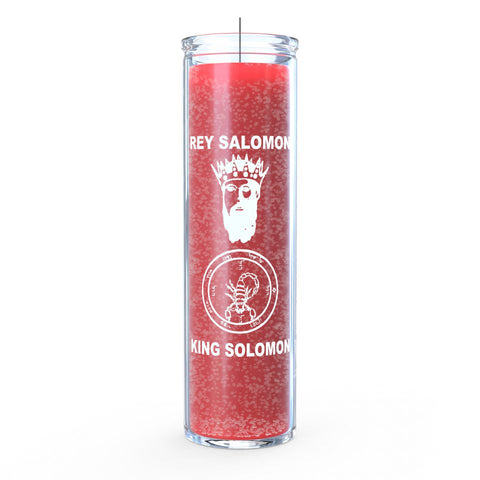 King Solomon 7 Day Candle, Red